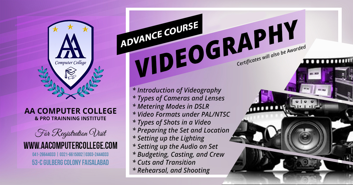 Pro Videogarphy Course